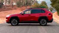 Toyota Rav 4 2022 with new body after restyling