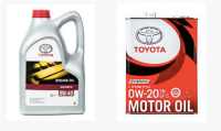 oil to pour in the engine and gearbox of Toyota RAV4 2020